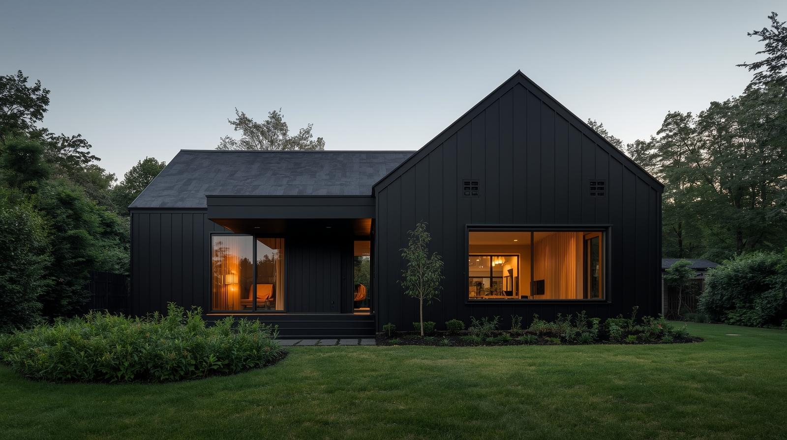 So You Want to Paint Your House Black?