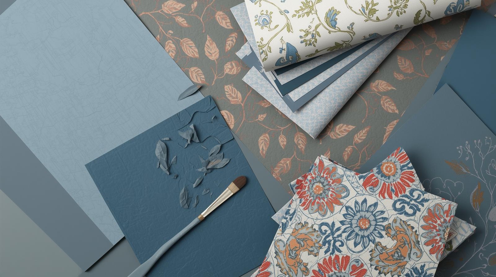How To Pair Paint With Wallpaper