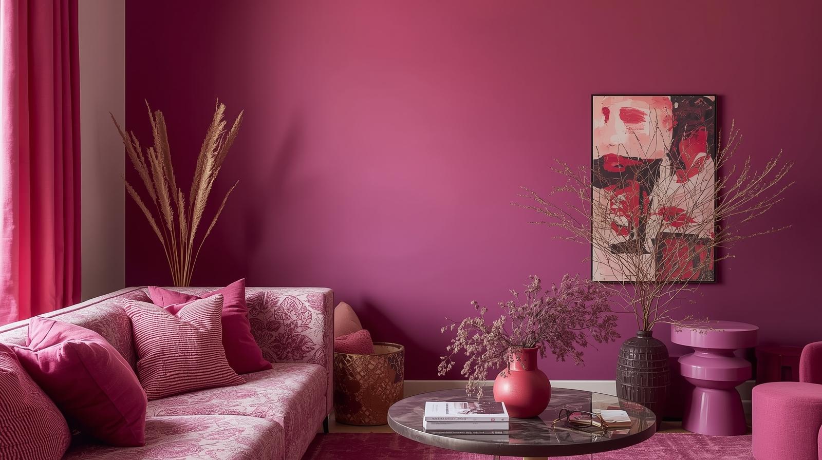 The Magic of Magenta Interiors