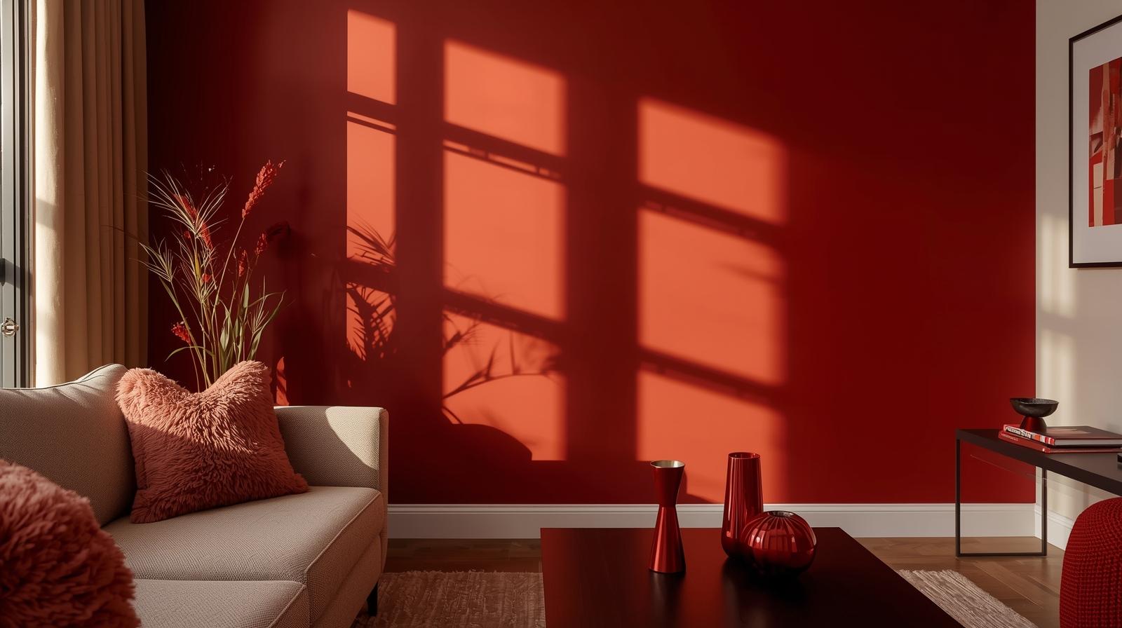 How to use red in your interiors