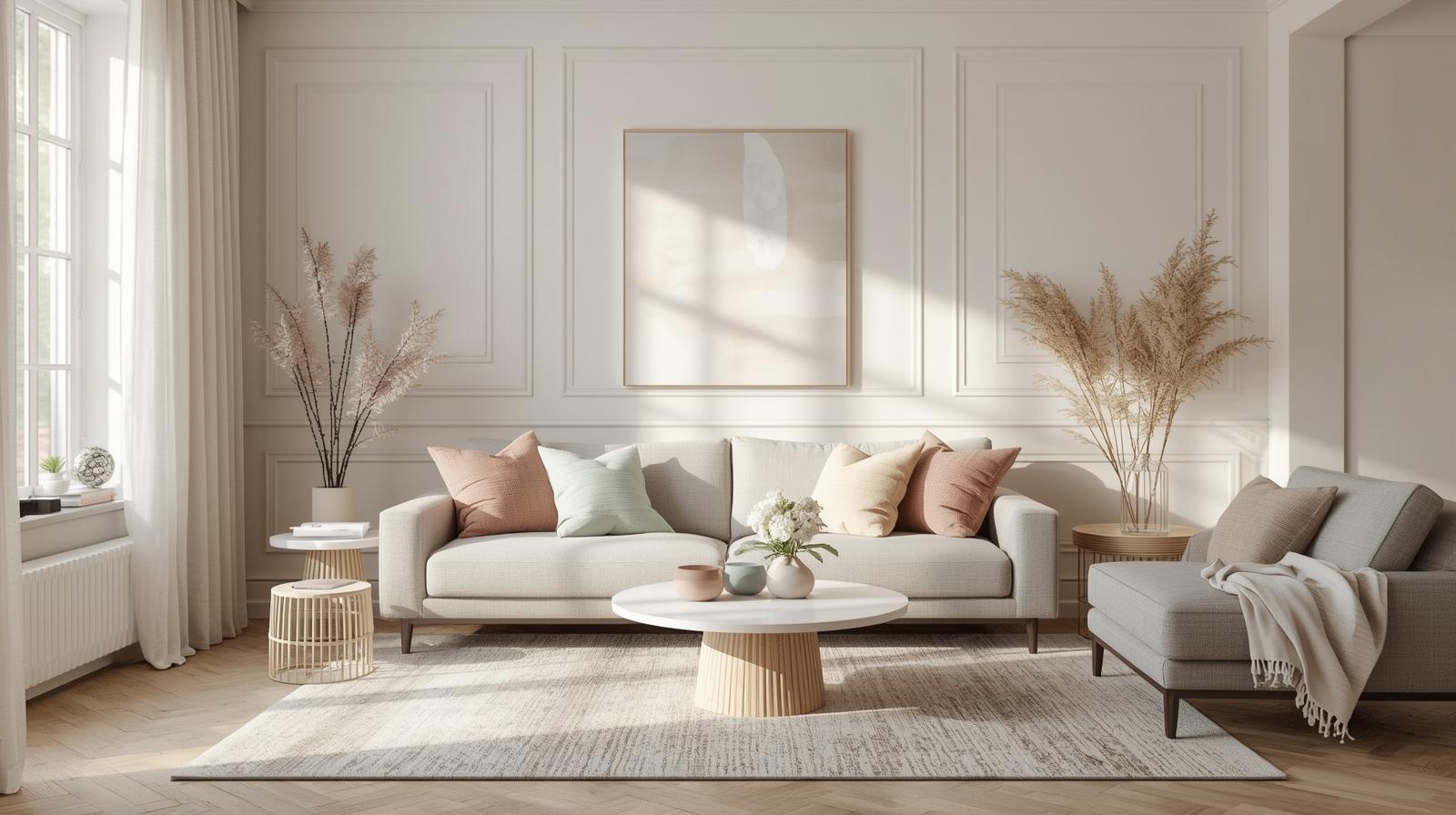 Neutrals with flair | Pops of personality