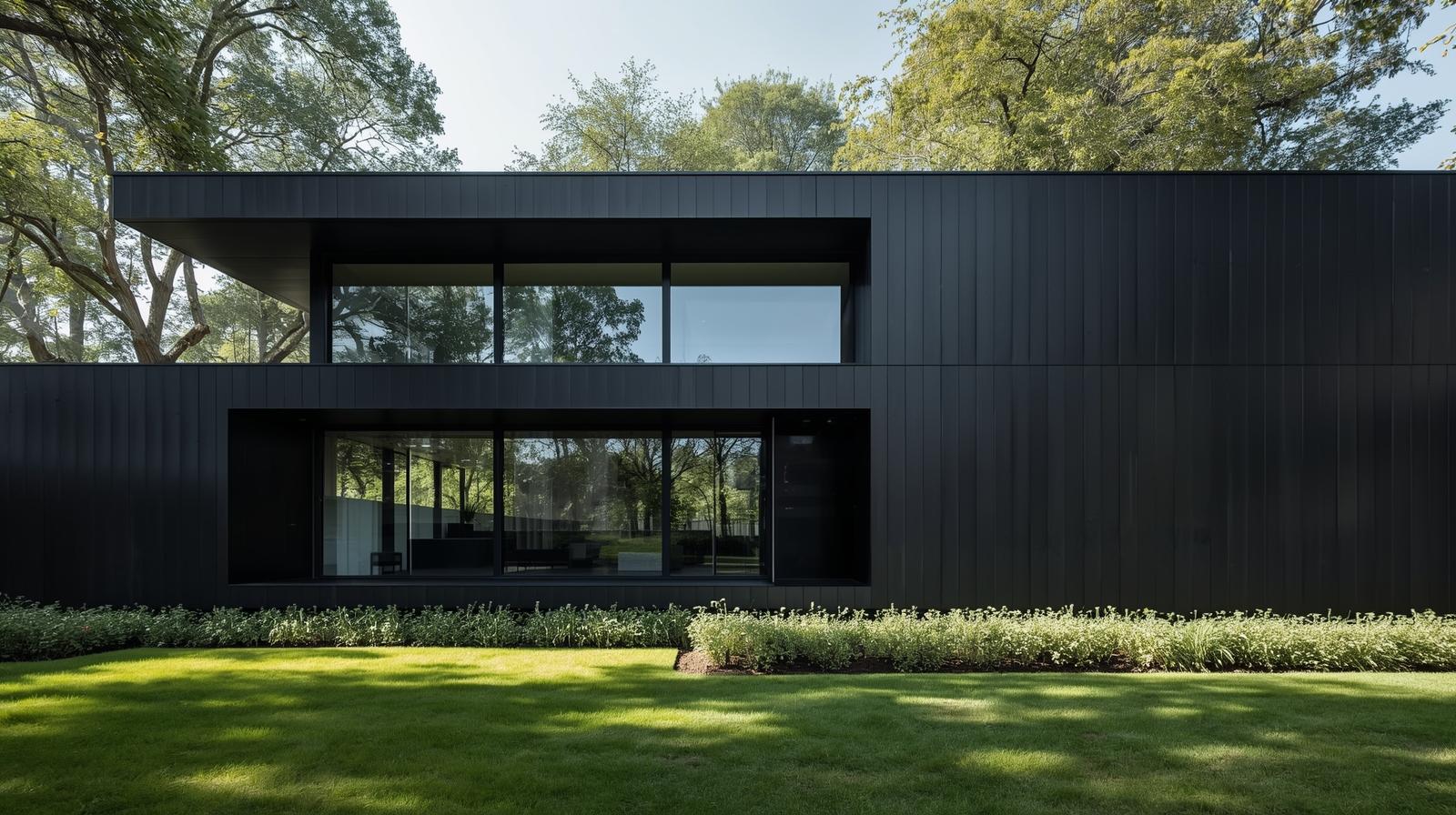 15 Stunning Black Houses with Exteriors You'll Love