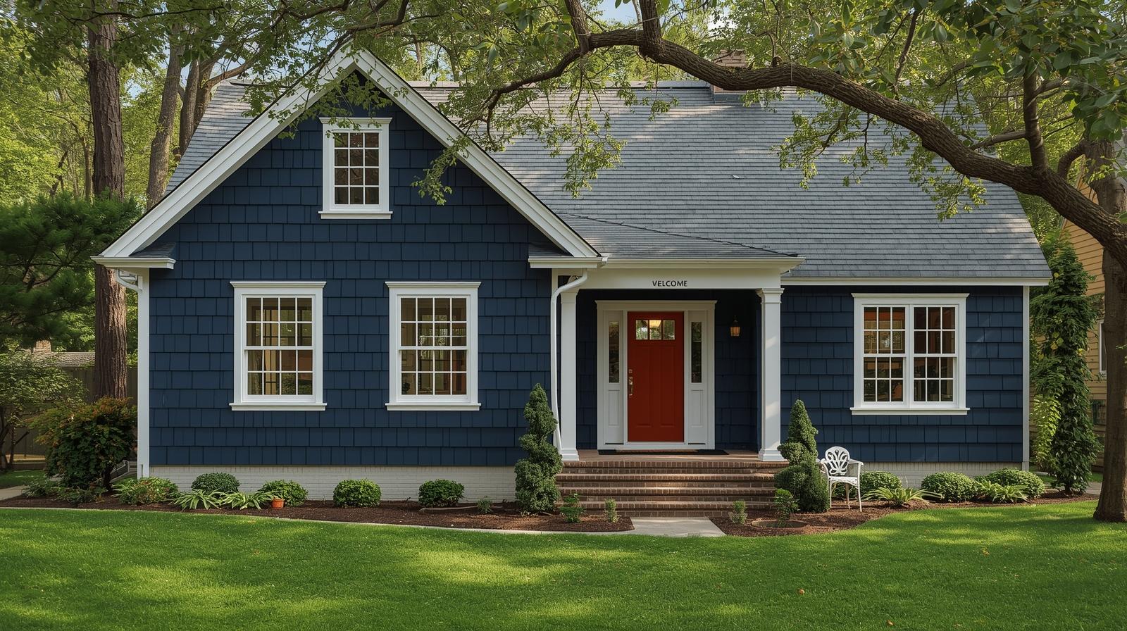 12 of Our Favorite Navy Blue House Designs