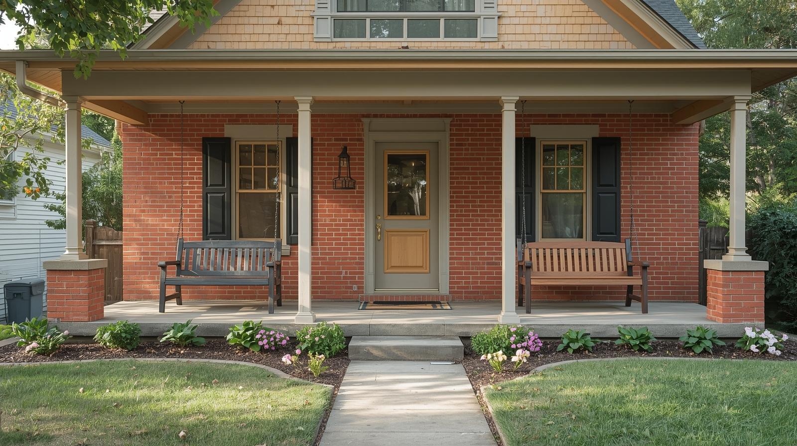 8 Paint Colors That Complement Red Brick