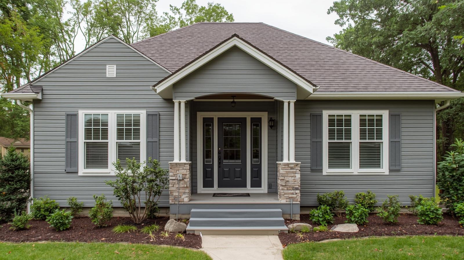 These Are The Most Popular Gray Paints for Exteriors