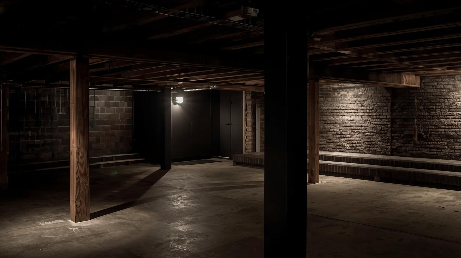 Creative Solutions for Concealing Basement Poles