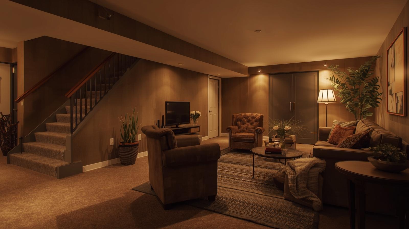 Smart Design Solutions for Low Basement Ceilings