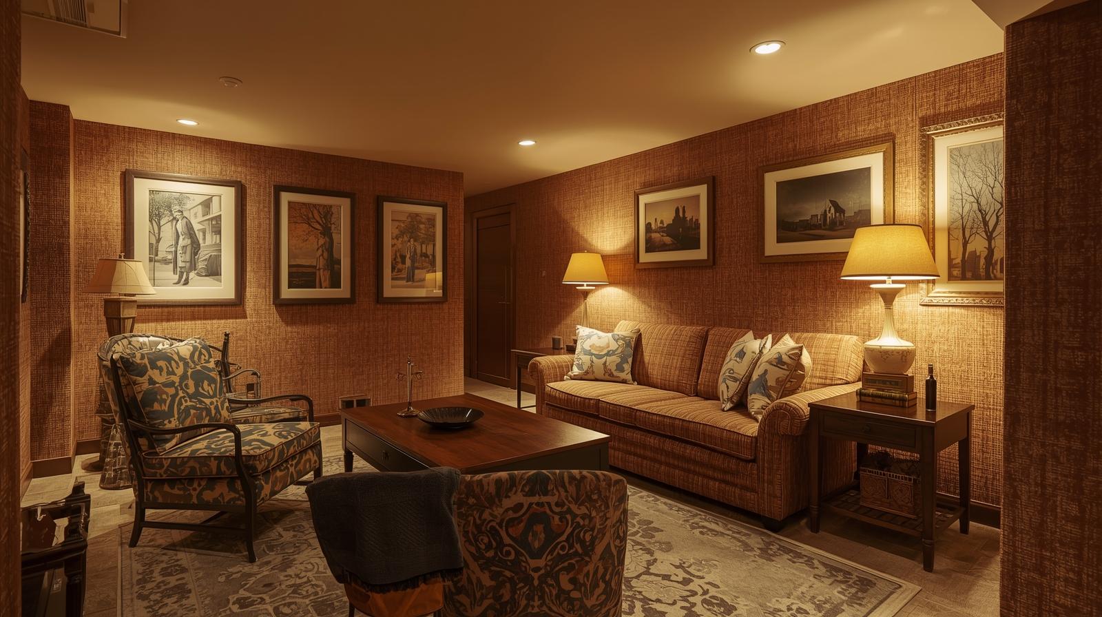 Stylish and Functional Small Basement Ideas