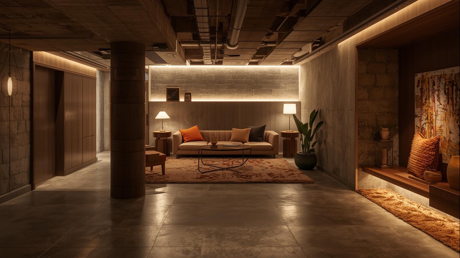 27 Perfectly Captivating Basement Designs