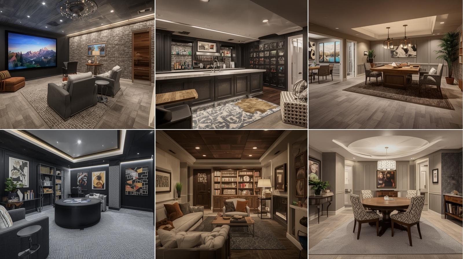 17 Unique Basement Designs