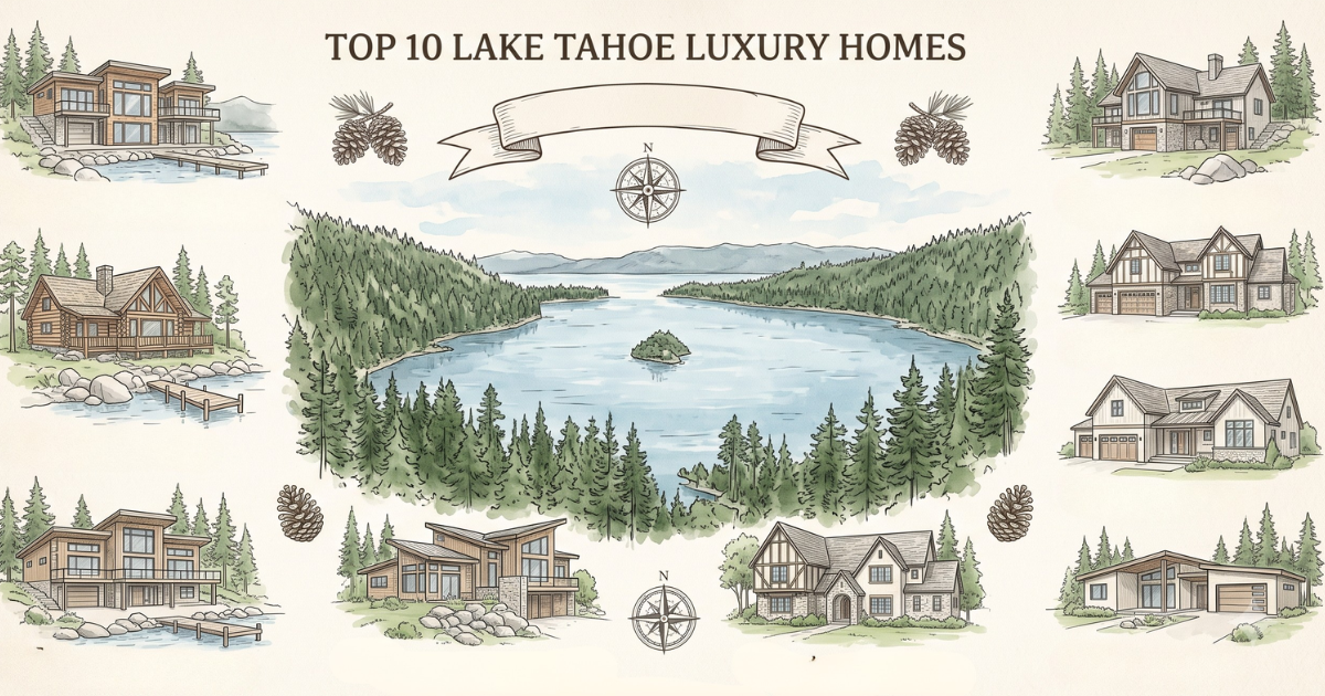 Top 10 Lake Tahoe Luxury Homes