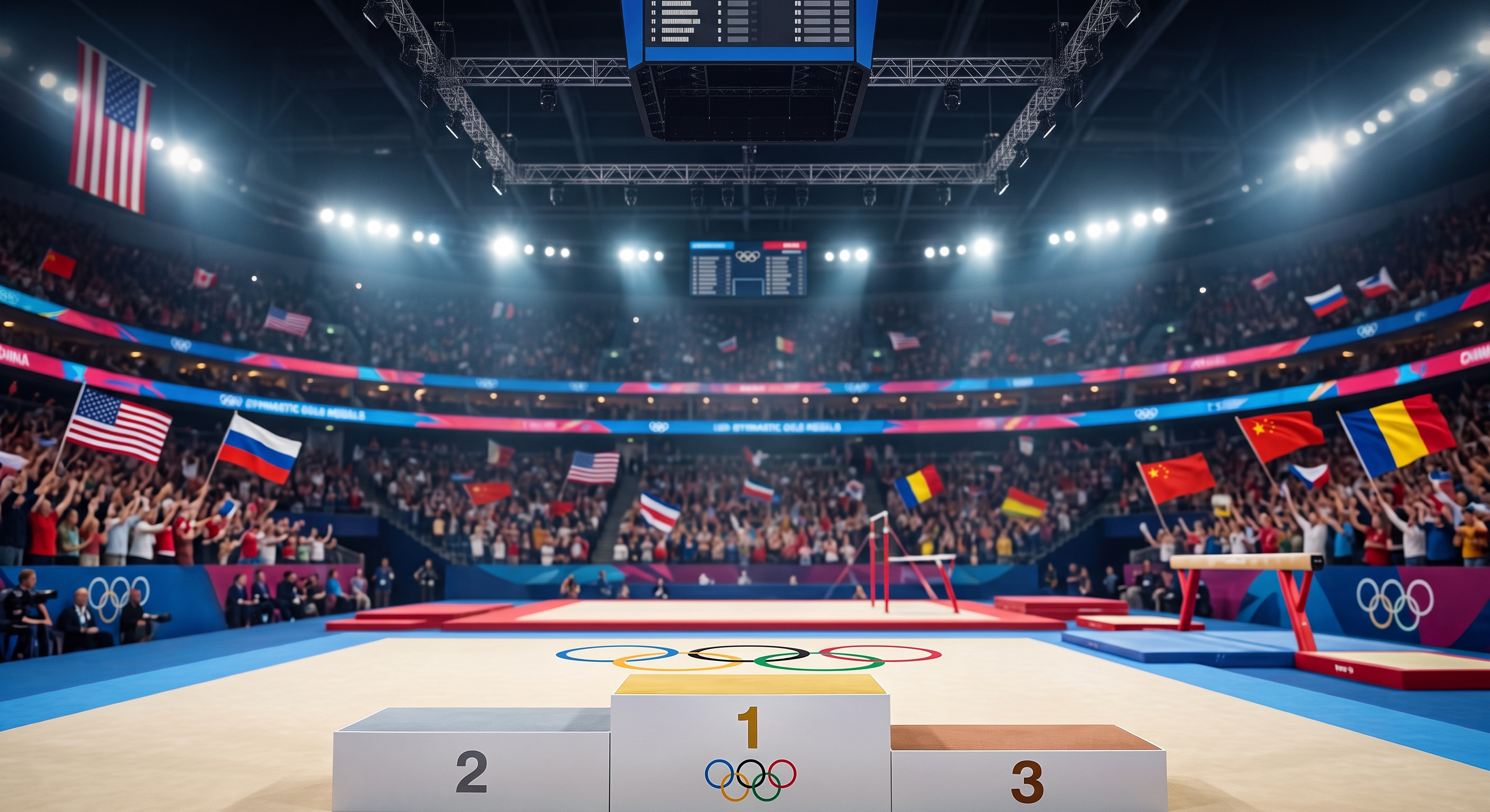 Countries With The Most Female Olympic Gymnastic Gold Medals