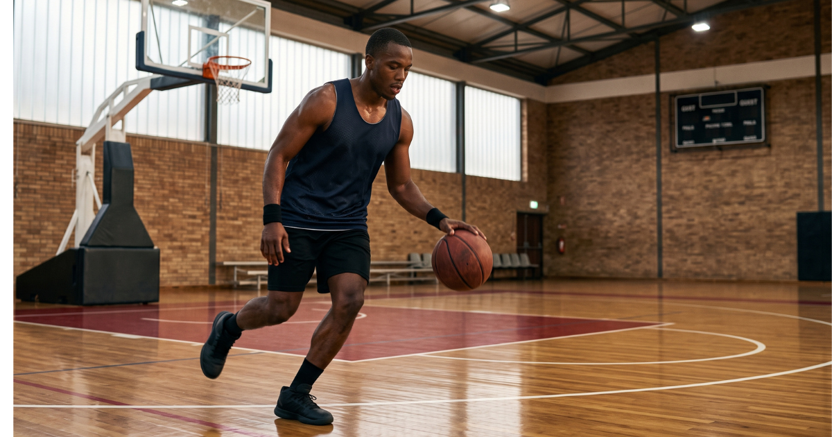 Basketball player self-training