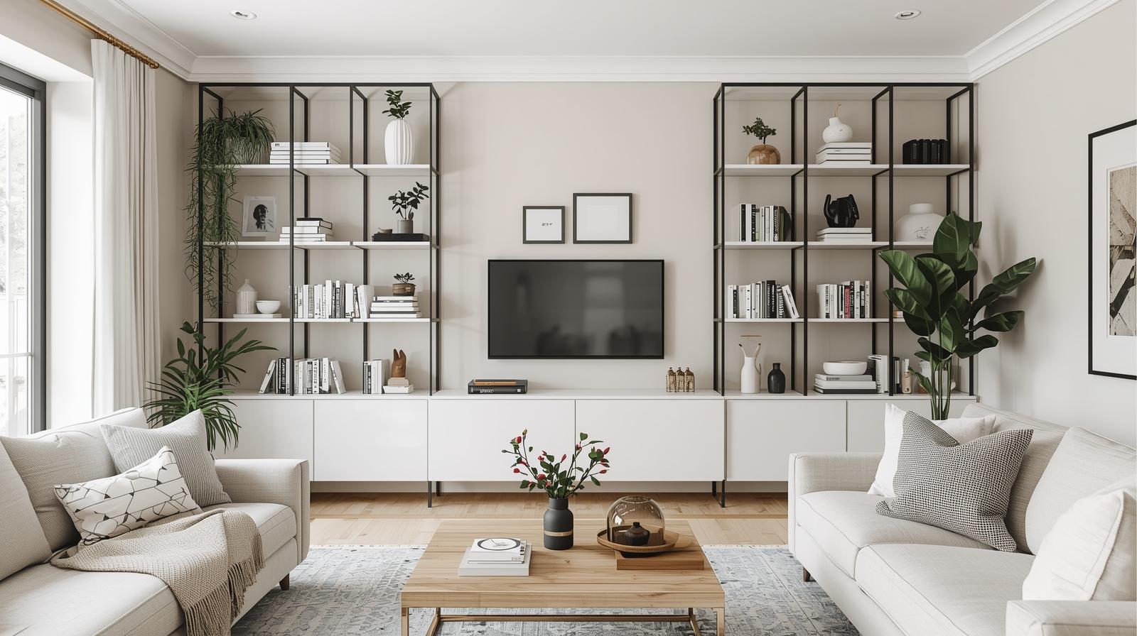 Clever Open Shelving Ideas to Divide and Conquer Your Space