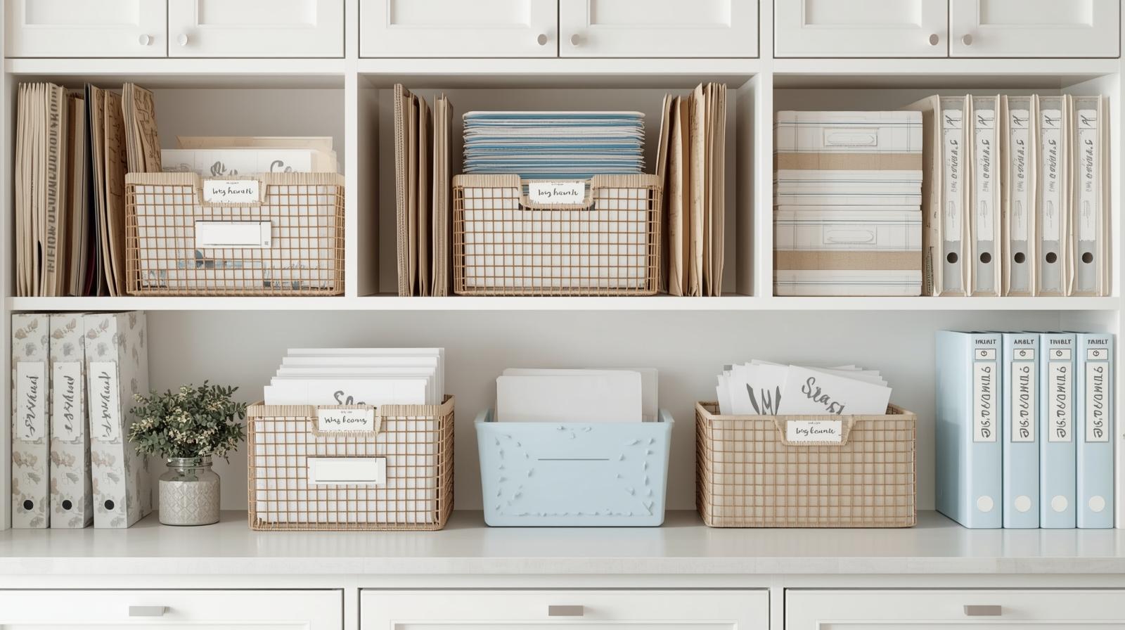 Get Organized! Clear Clutter with a Home Mail Center