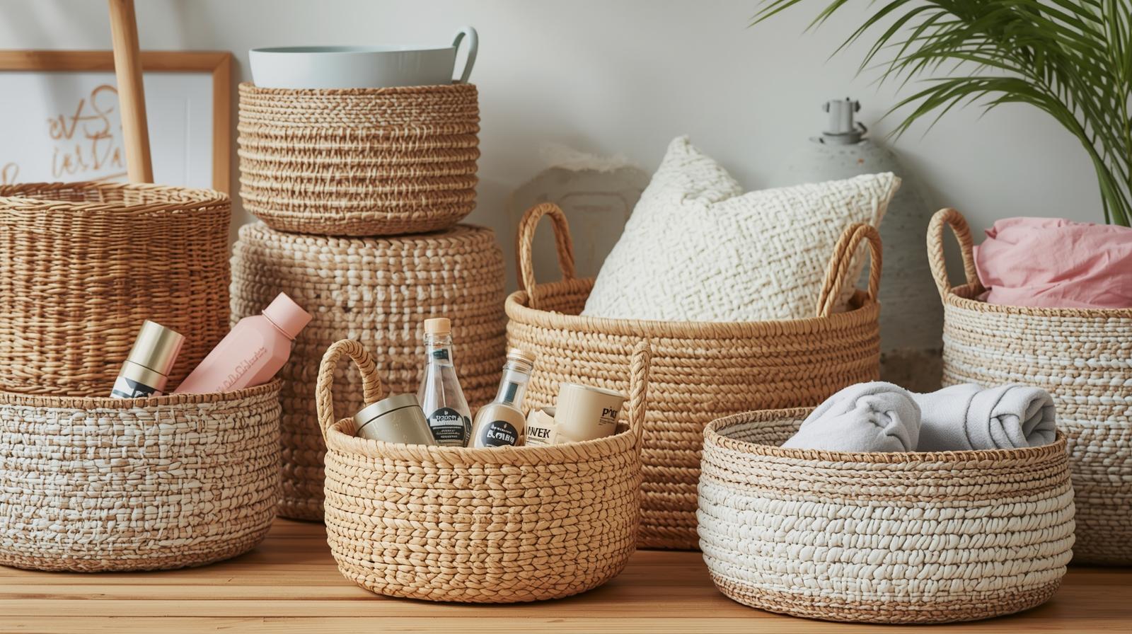 Decorating & Organizing with Baskets (A Place for Everything!)