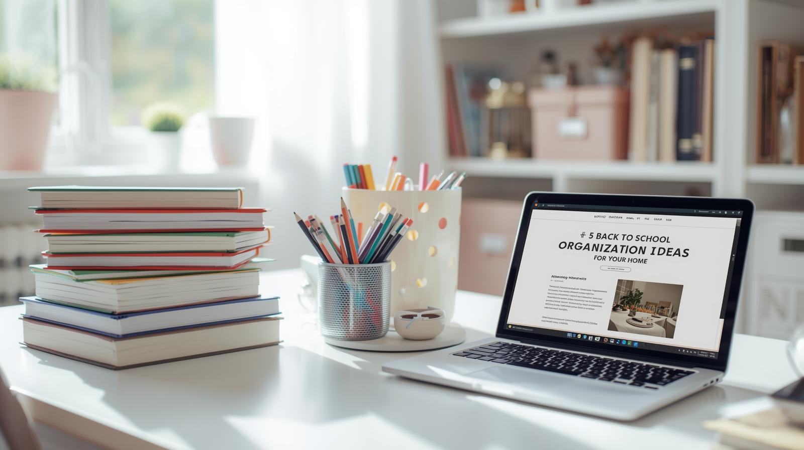 5 Back to School Organization Ideas for Your Home