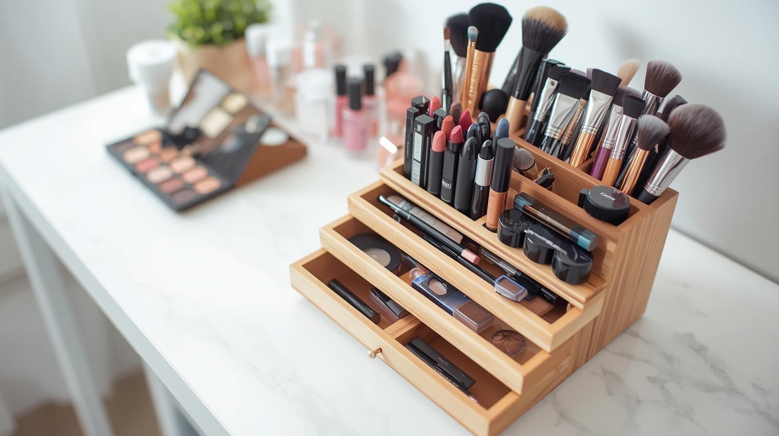 DIY Makeup Organizer (Step-by-Step Tutorial)