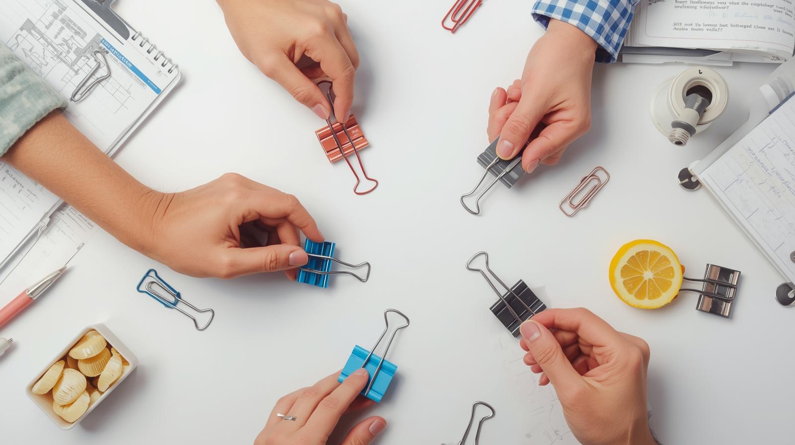 21 Genius Binder Clip Hacks You Didn't Know You Needed