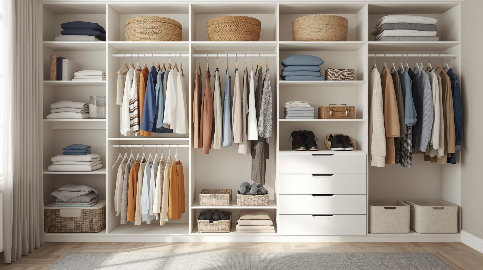 10 Creative Ways to Add Wardrobe Storage to your Home