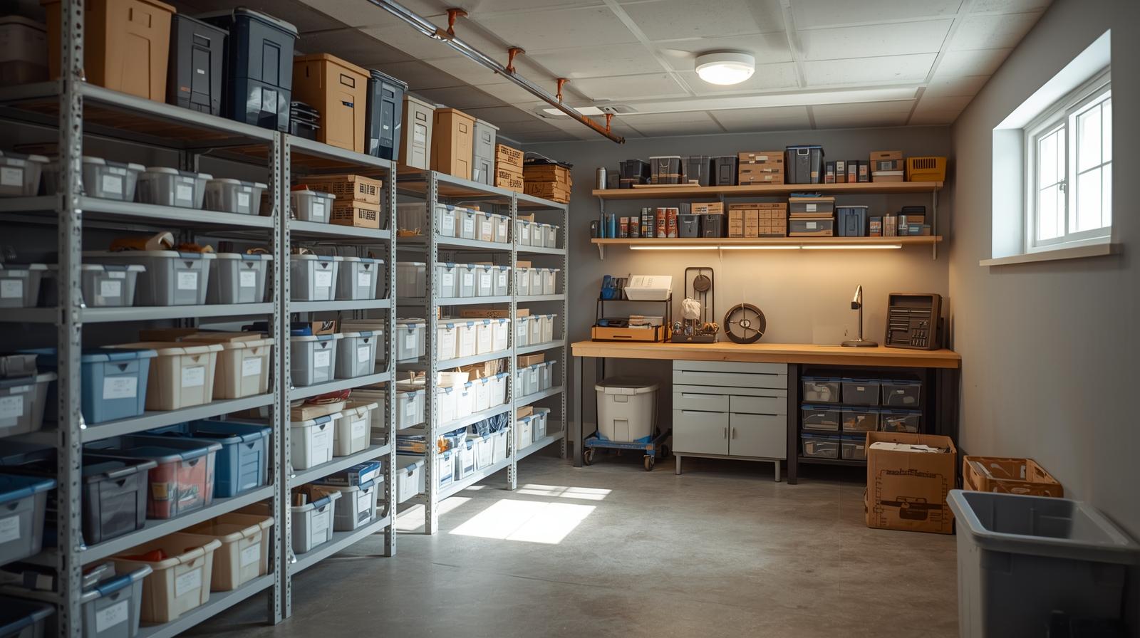 Creative Basement Storage Ideas for Maximum Organization