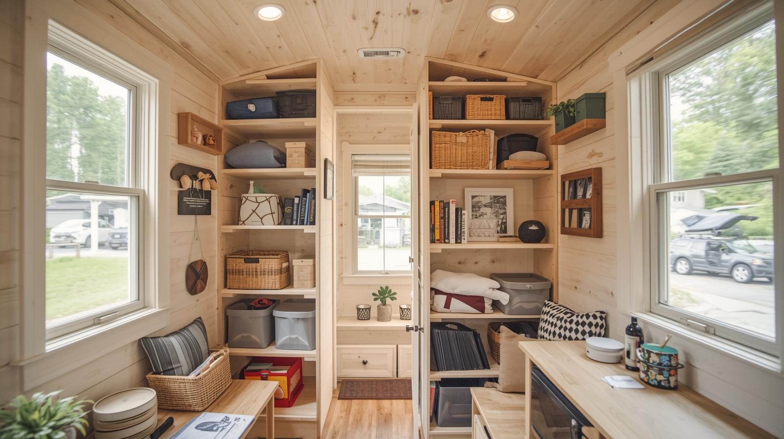 40 Tiny House Storage and Organizing Ideas for the Entire Home