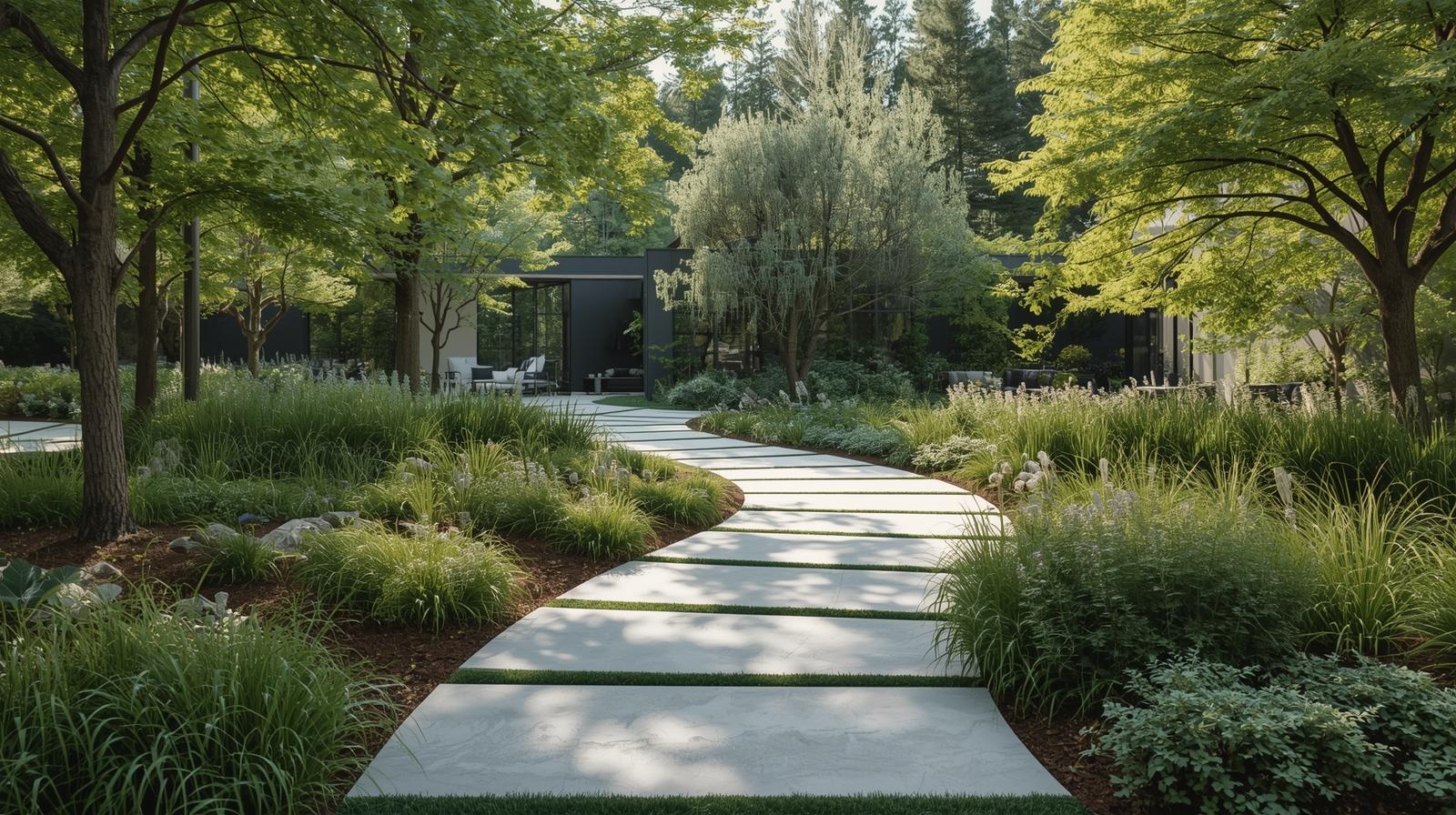 52 Concrete Walkway Ideas for Your Outdoor Space in 2025