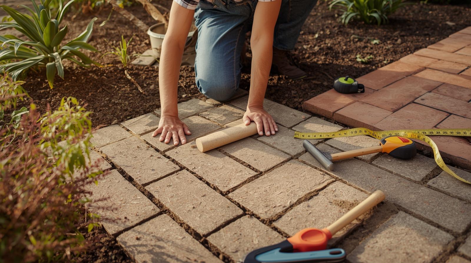 How to Build Your Own Paver Patio From Start to Finish
