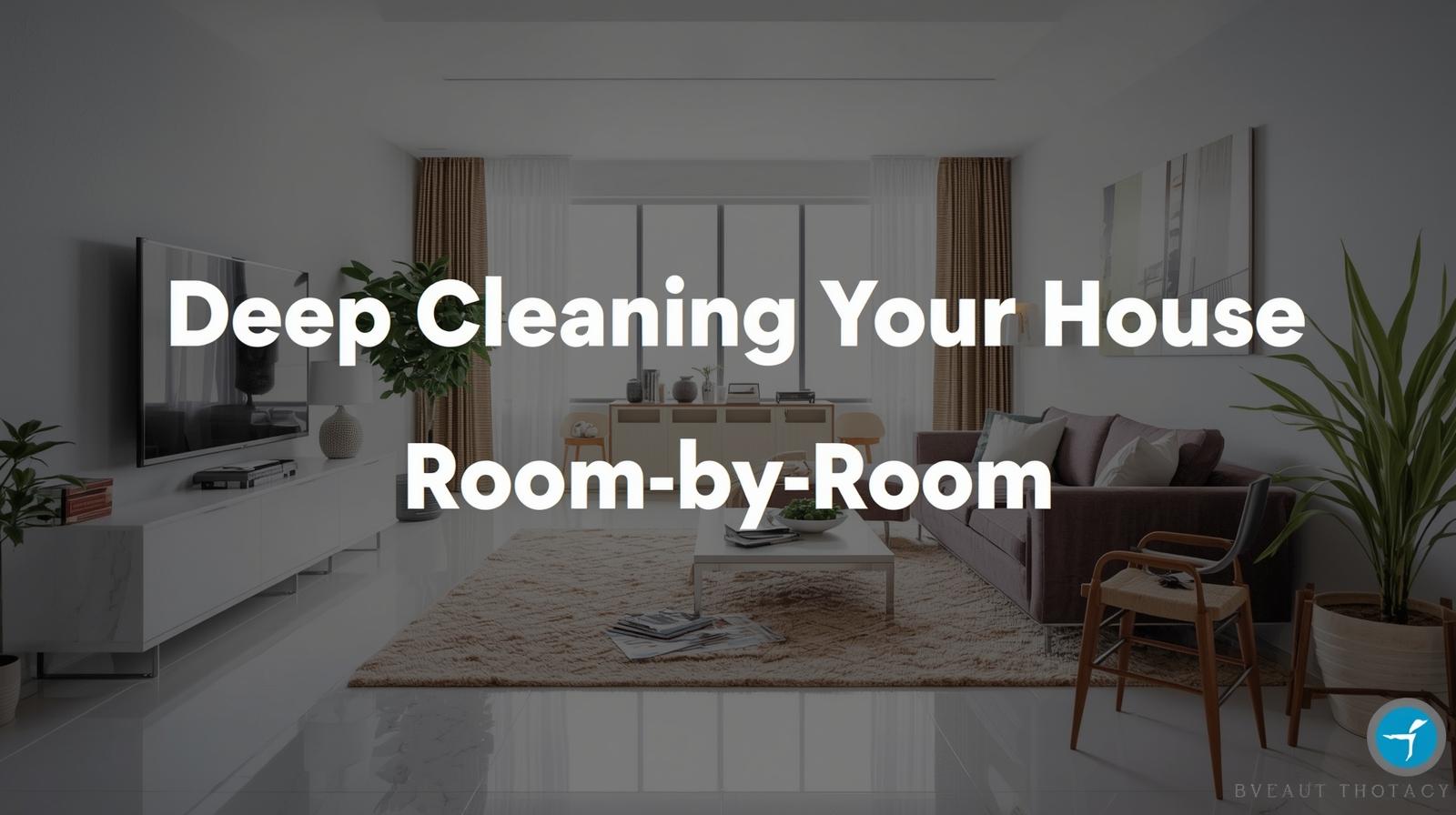 Deep Cleaning Your House Room-by-Room