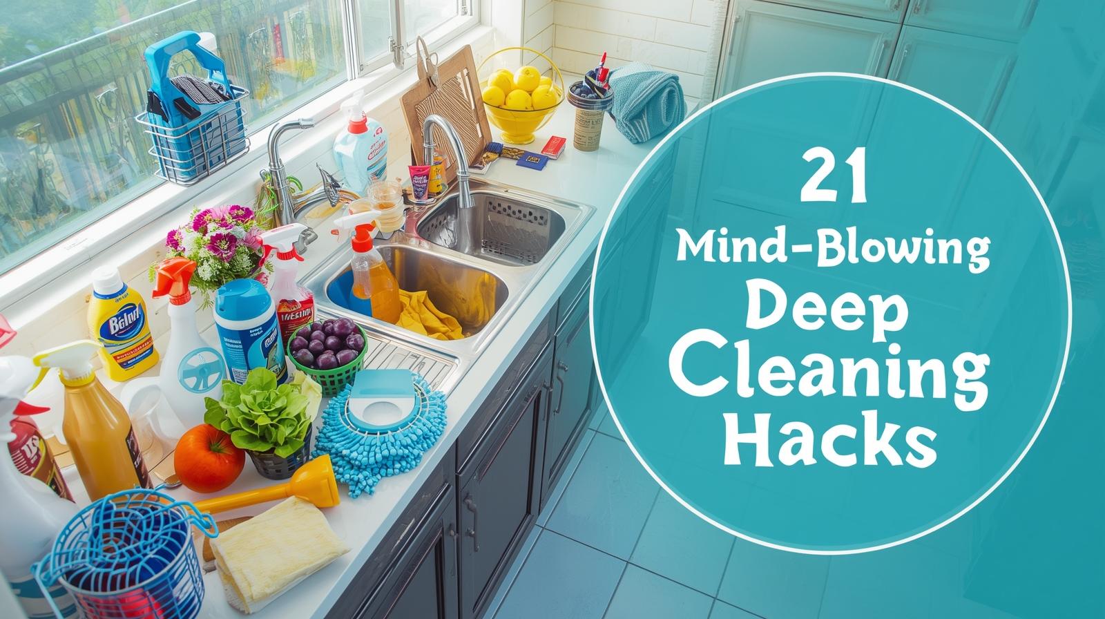 21 Mind-Blowing Deep Cleaning Hacks