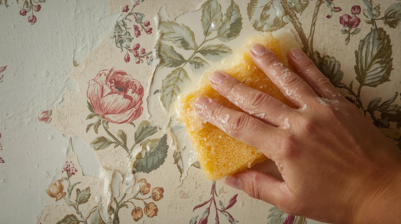 Use soap to remove wallpaper (And loads of other weird things!)