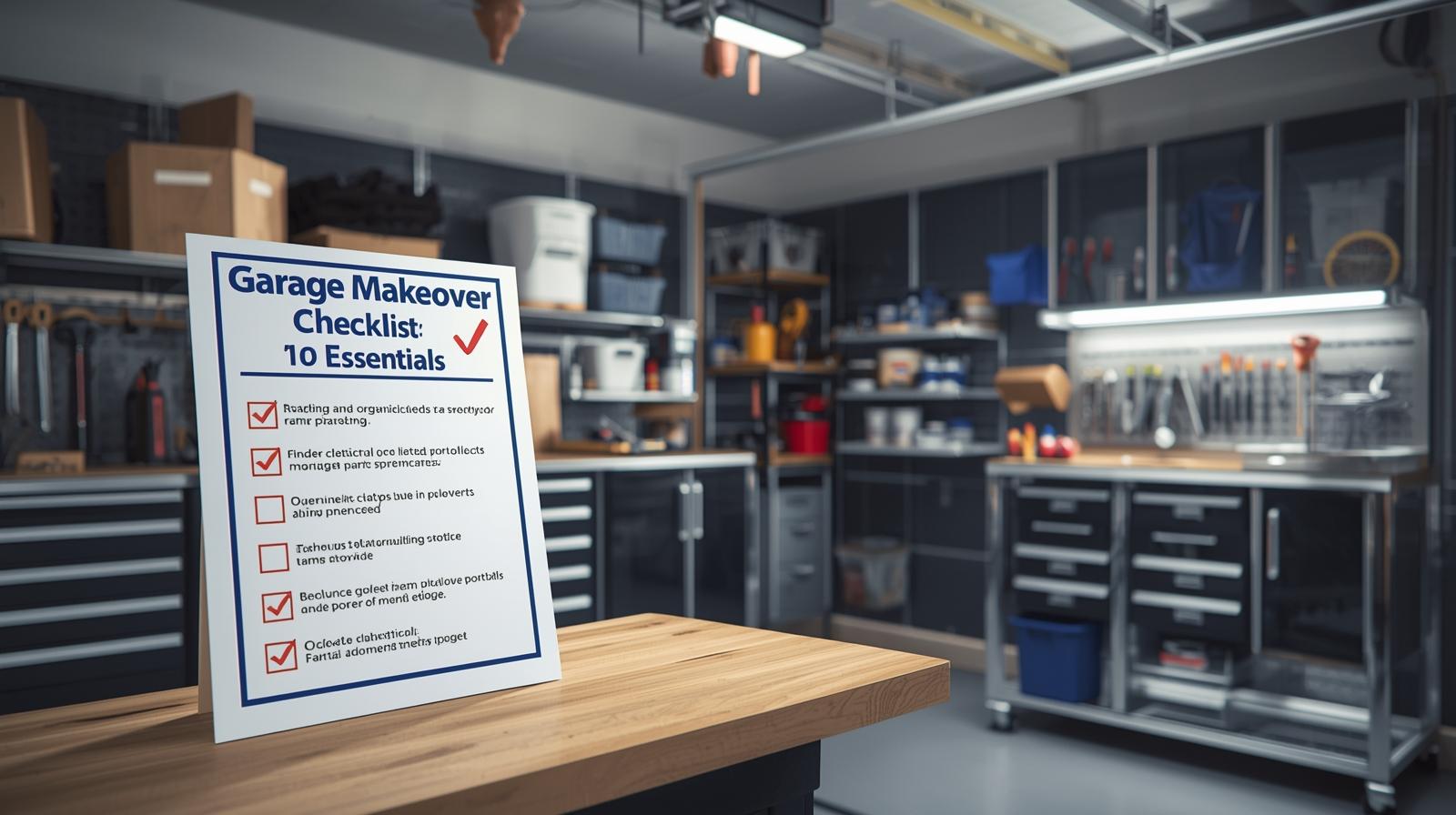 Garage Makeover Checklist: 10 Essentials