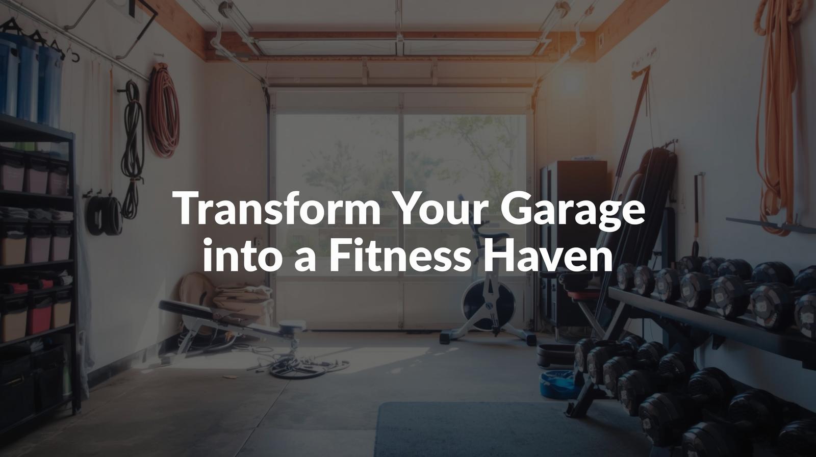 Transform Your Garage into a Fitness Haven