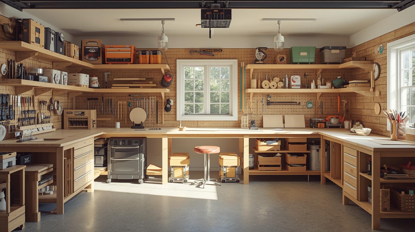 Creative Ideas to Transform Your Garage Workshop