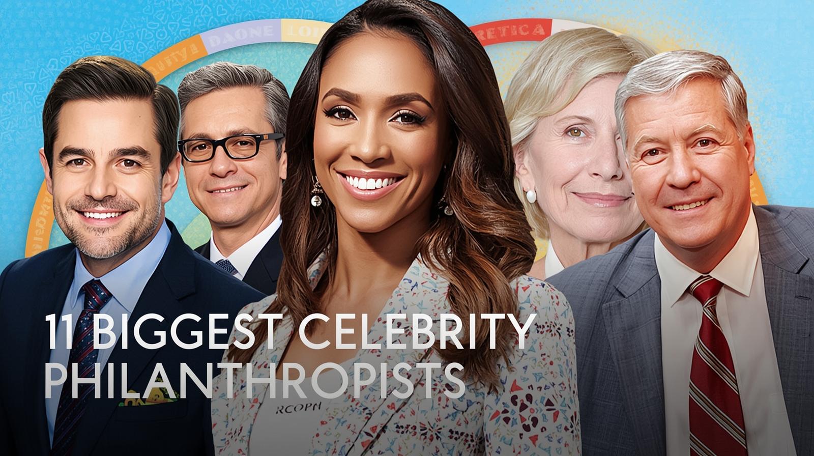 11 Biggest Celebrity Philanthropists