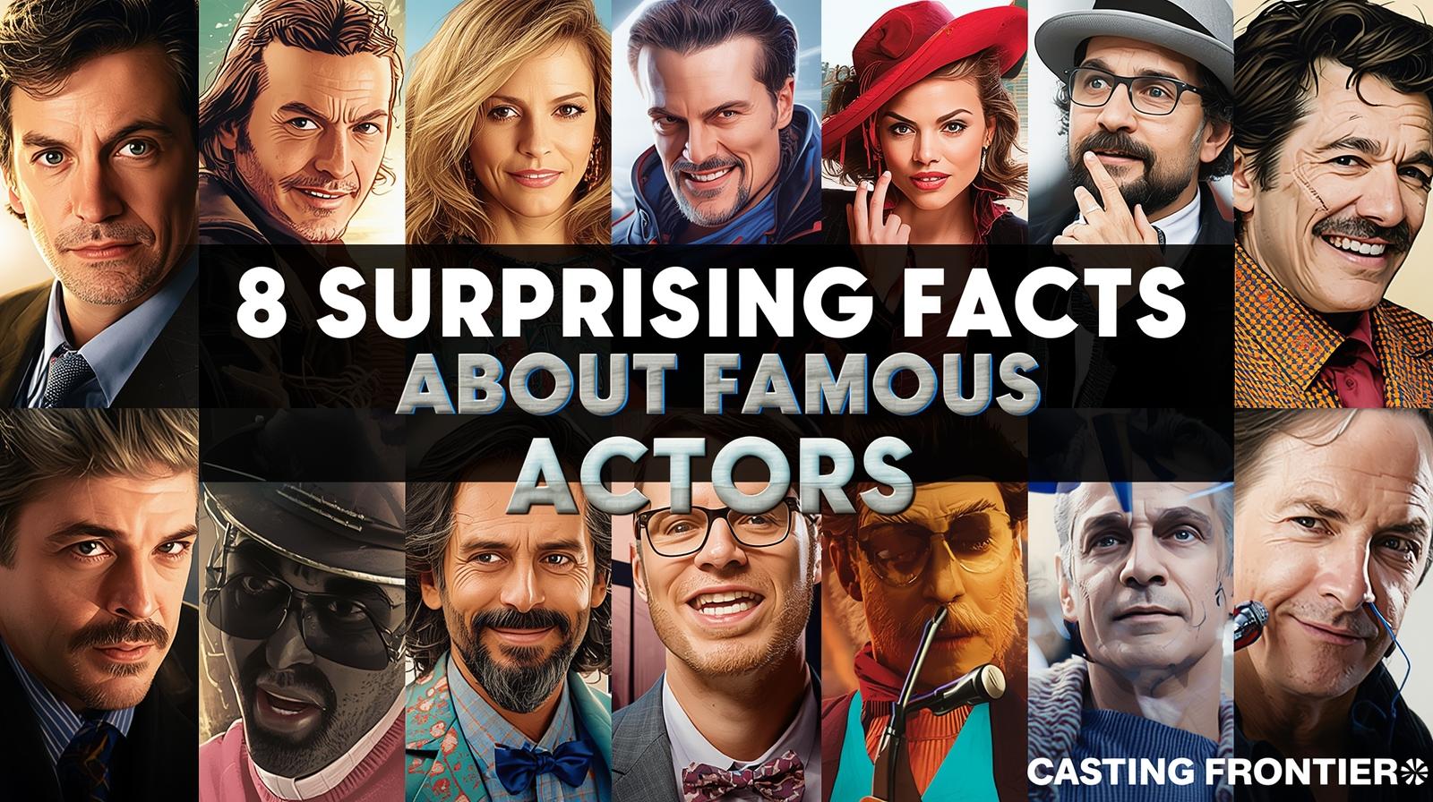 8 Surprising Facts About Famous Actors - Casting Frontier