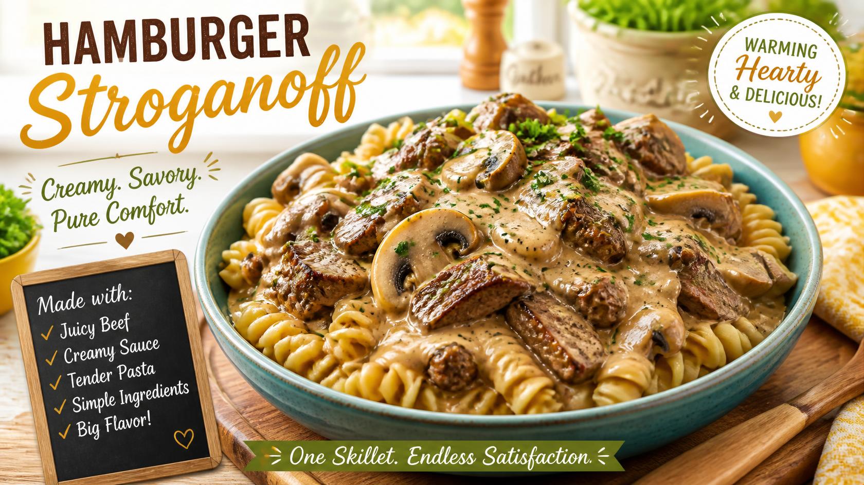 Hamburger Stroganoff