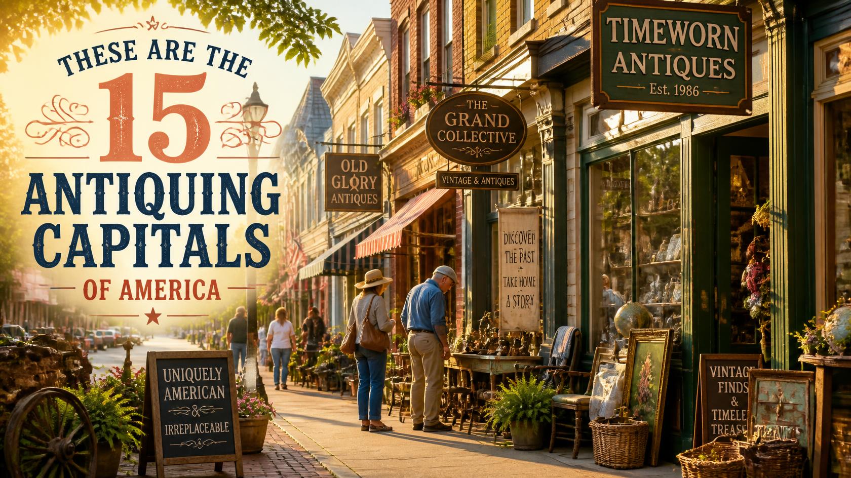 These Are the 15 Antiquing Capitals of America