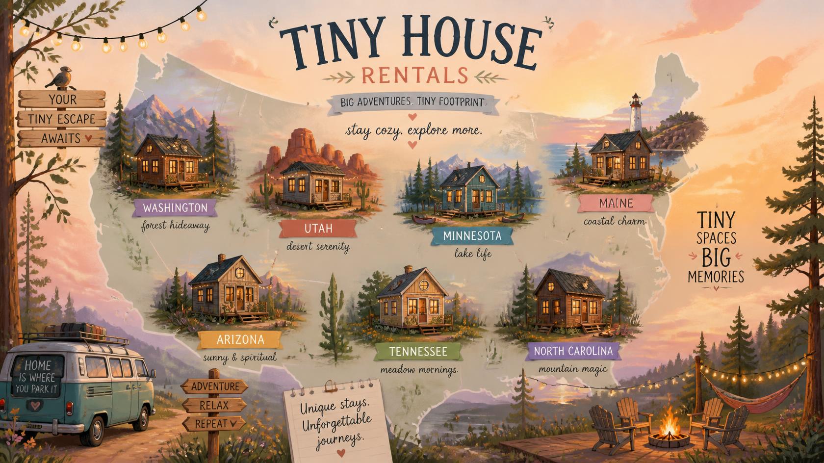 The 10 Best Tiny House Rentals Across America
