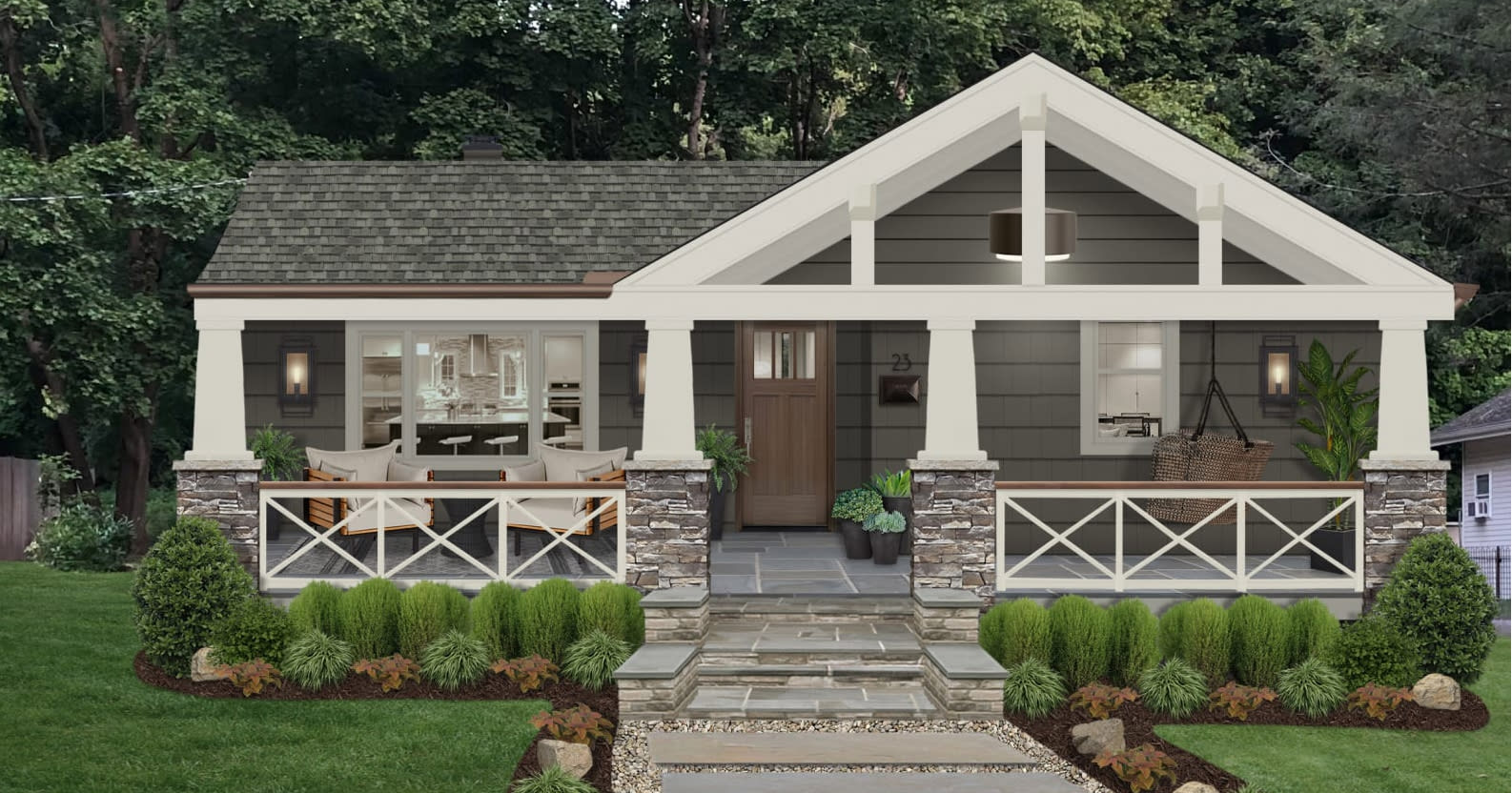 13 Modern Craftsman House Exteriors We Love