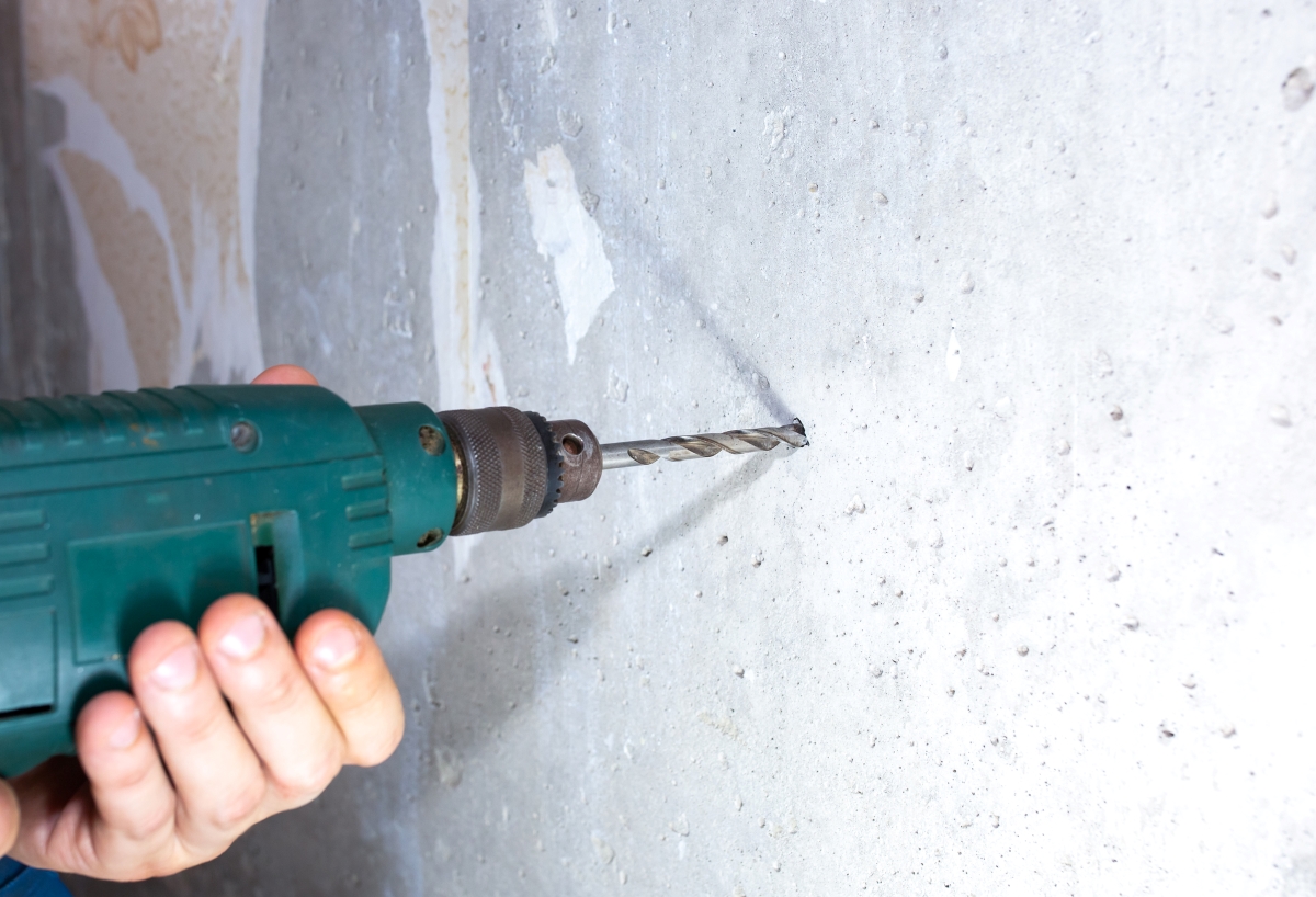 How to Drill Into Concrete