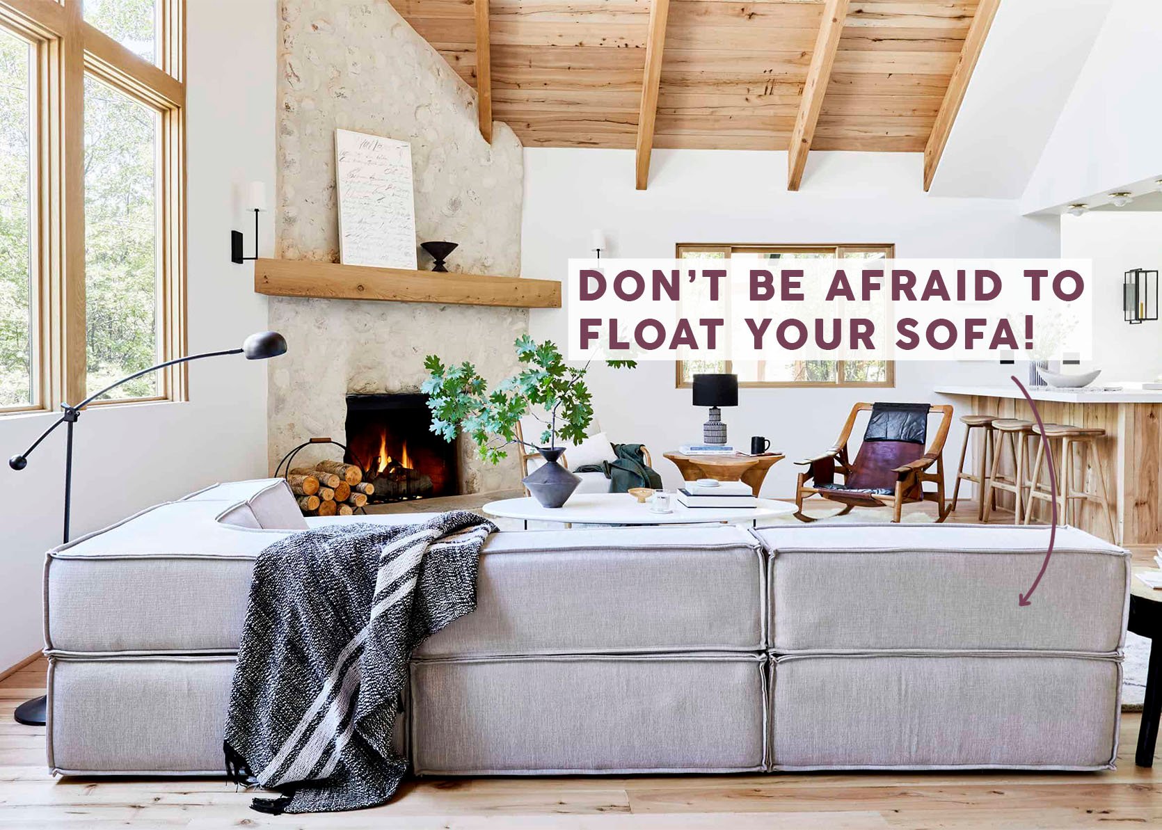 14 Sofas That Look Great From The Back (Ideal For Floating In The Middle Of The Room:))