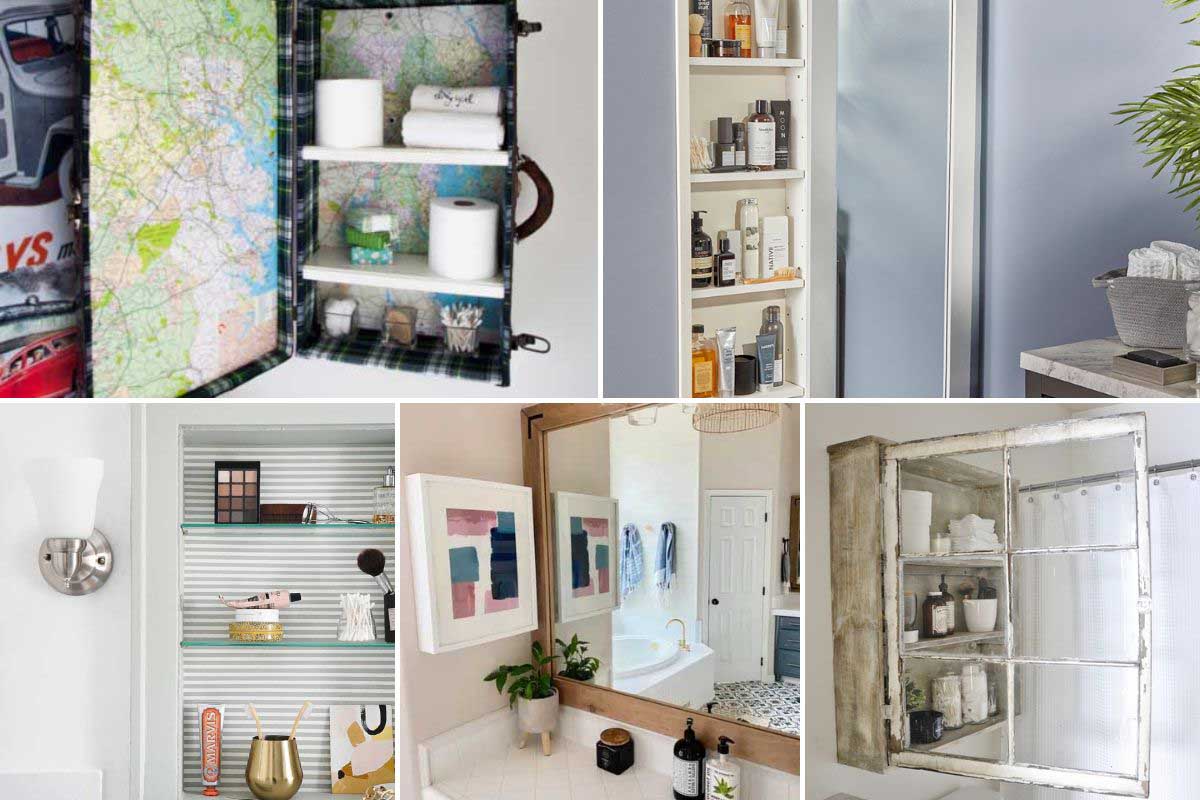 15 Unique DIY Medicine Cabinet Ideas For Your Bathroom