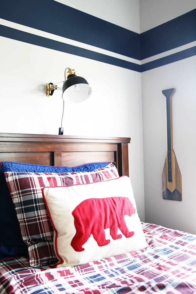 An Organized Boys' Bedroom
