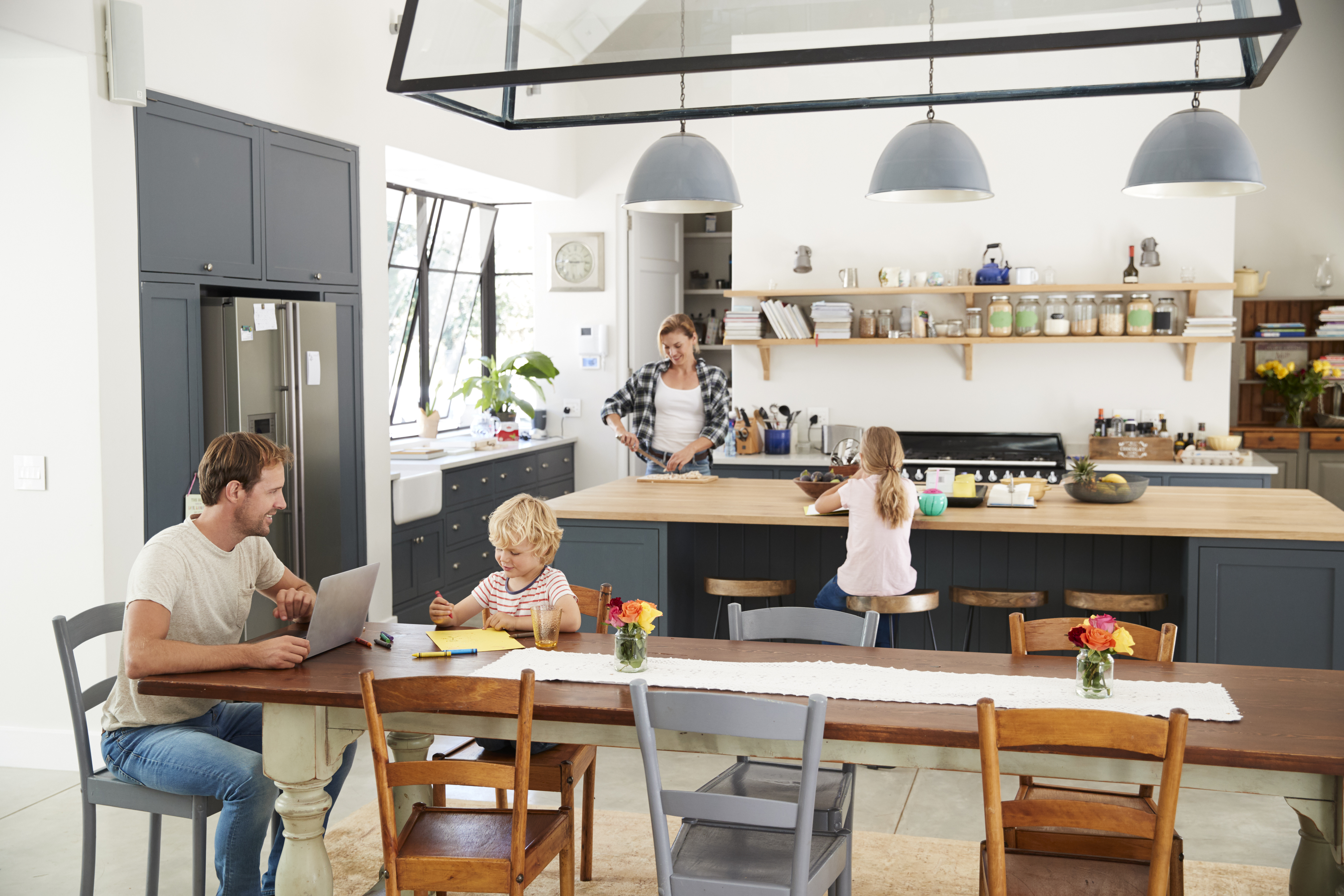19 Family-Friendly Kitchen Design Ideas
