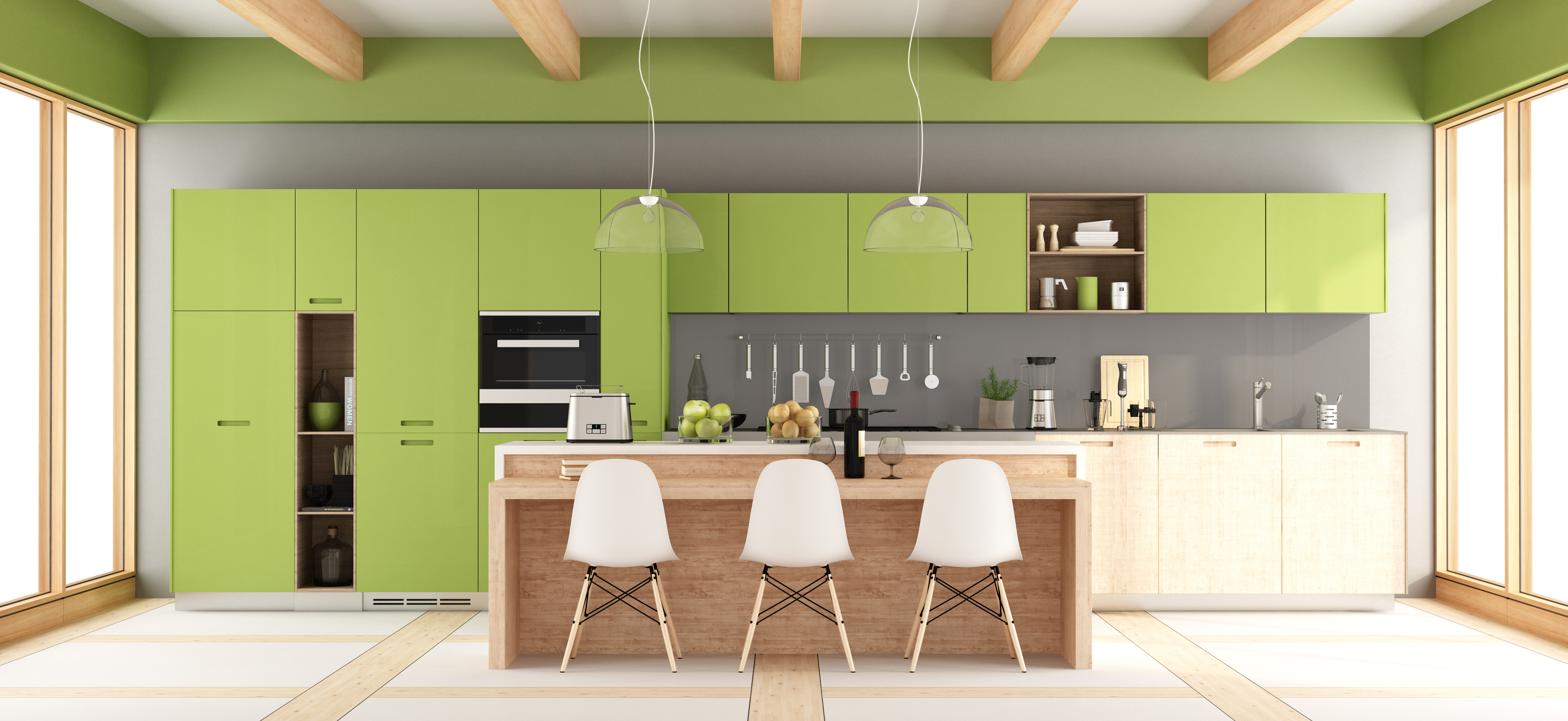 15 Creative Green Kitchen Ideas From Interior Designers