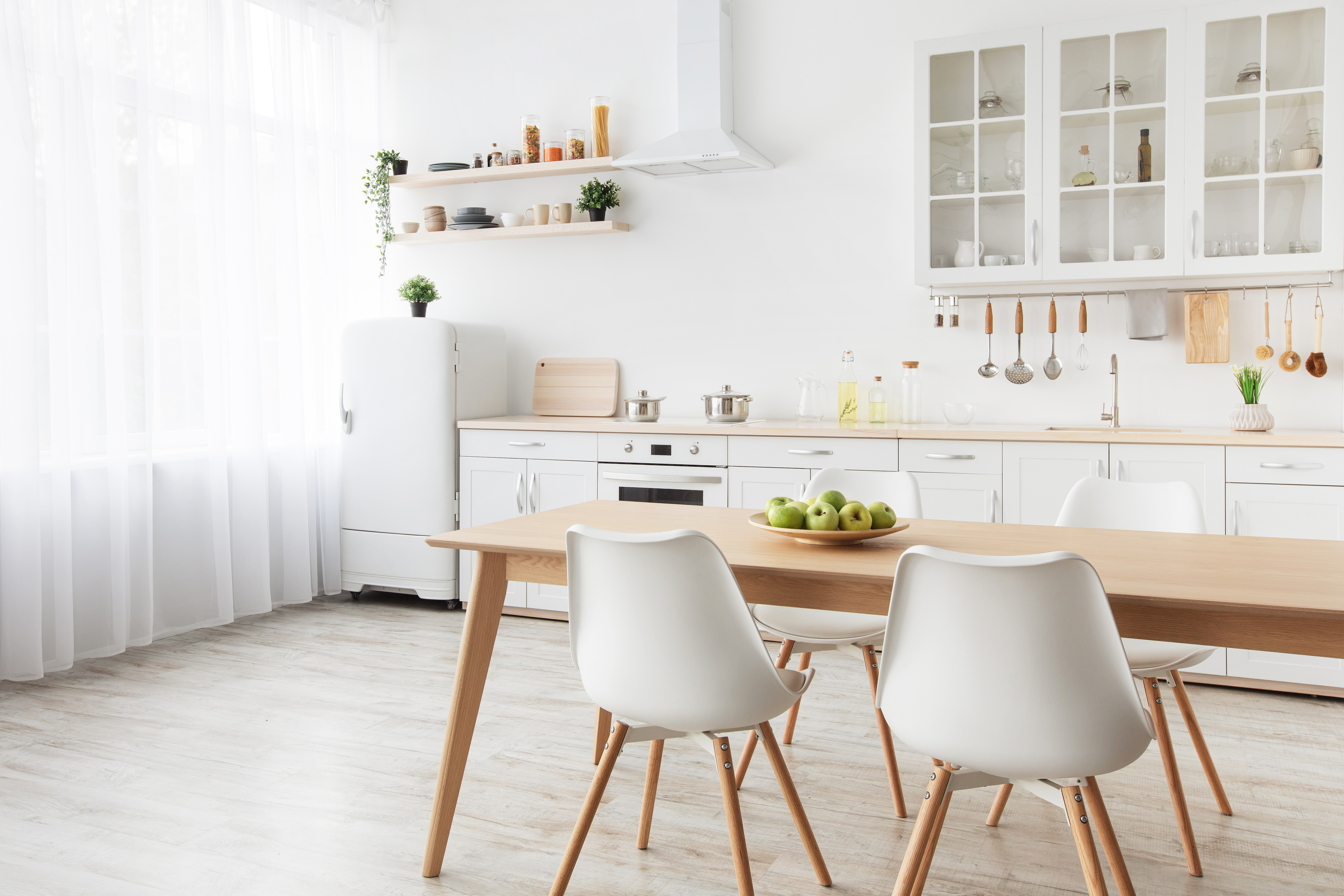 39 Stylish Kitchens with Light Wood Floors