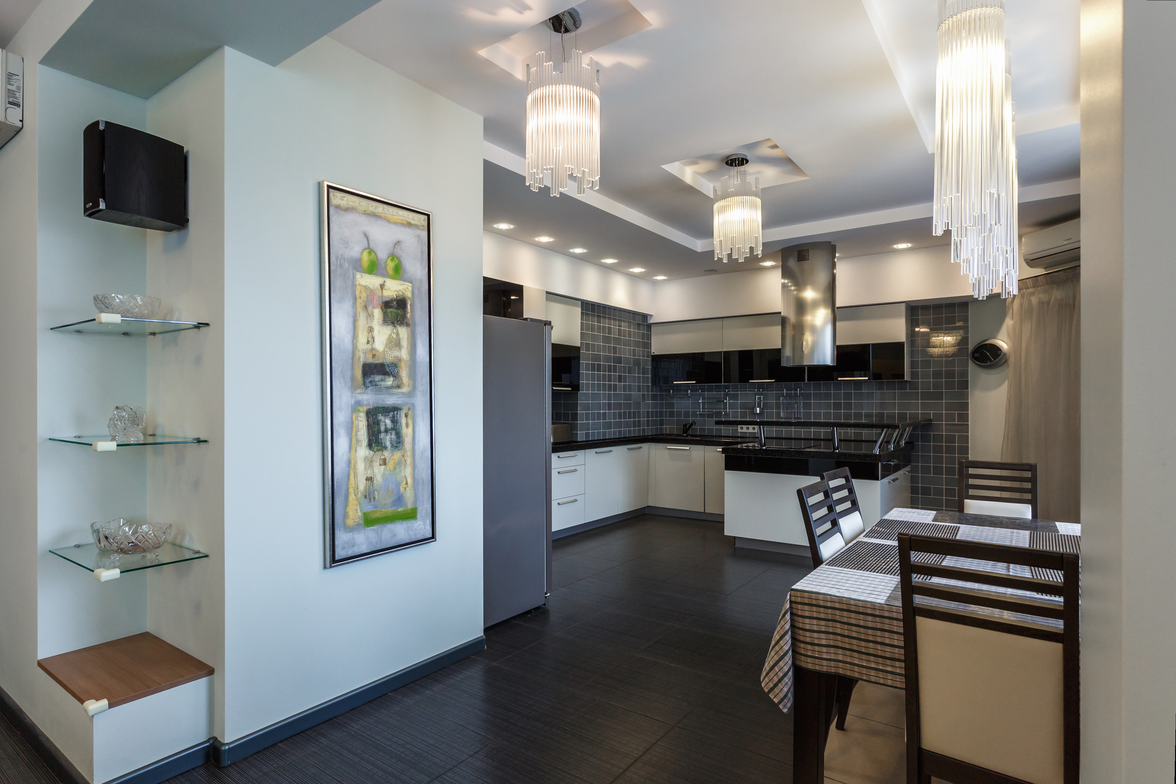 38 Immaculate Kitchens with Dark Floors