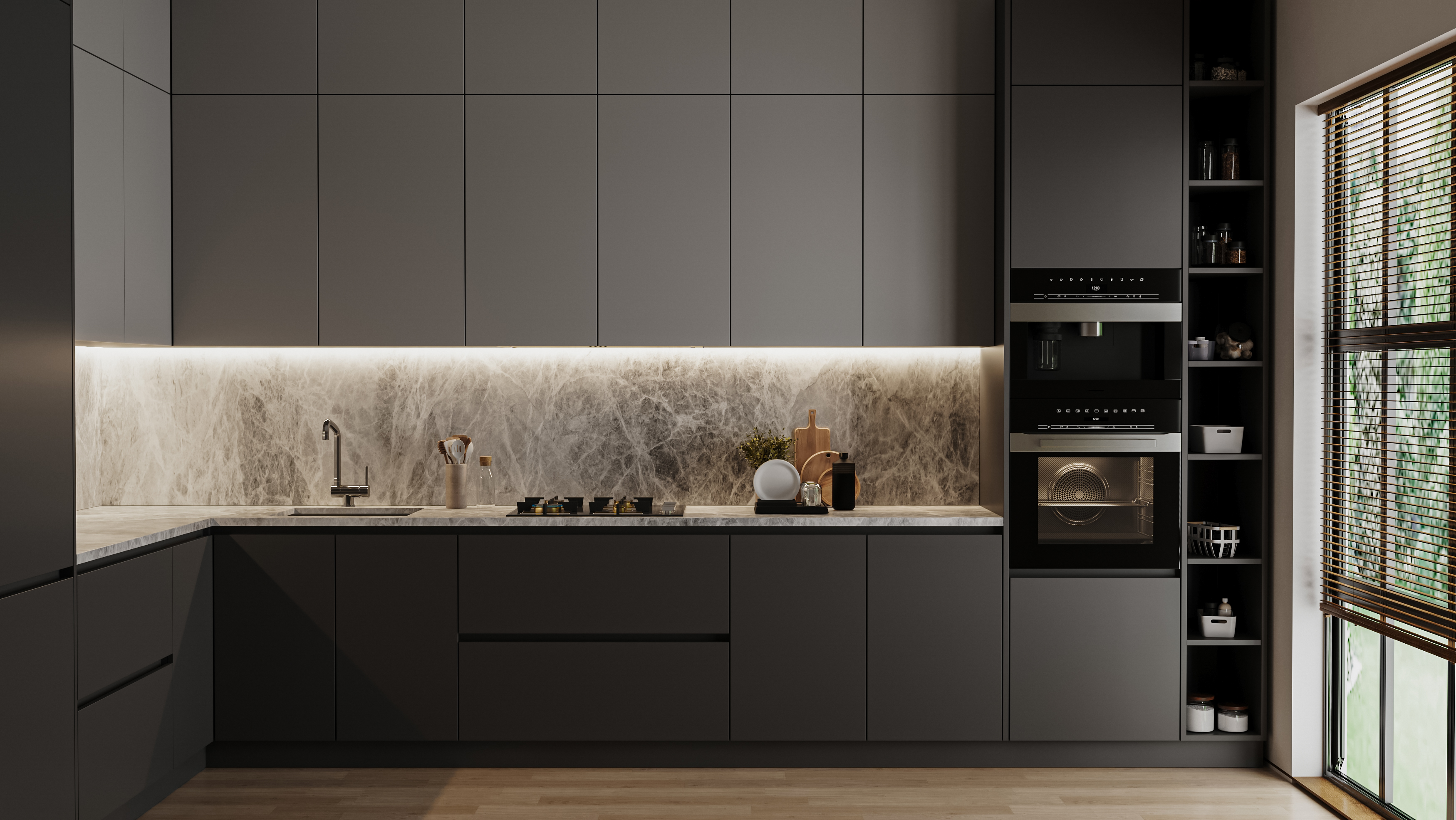 47 Pin-Worthy Kitchens with Dark Cabinets