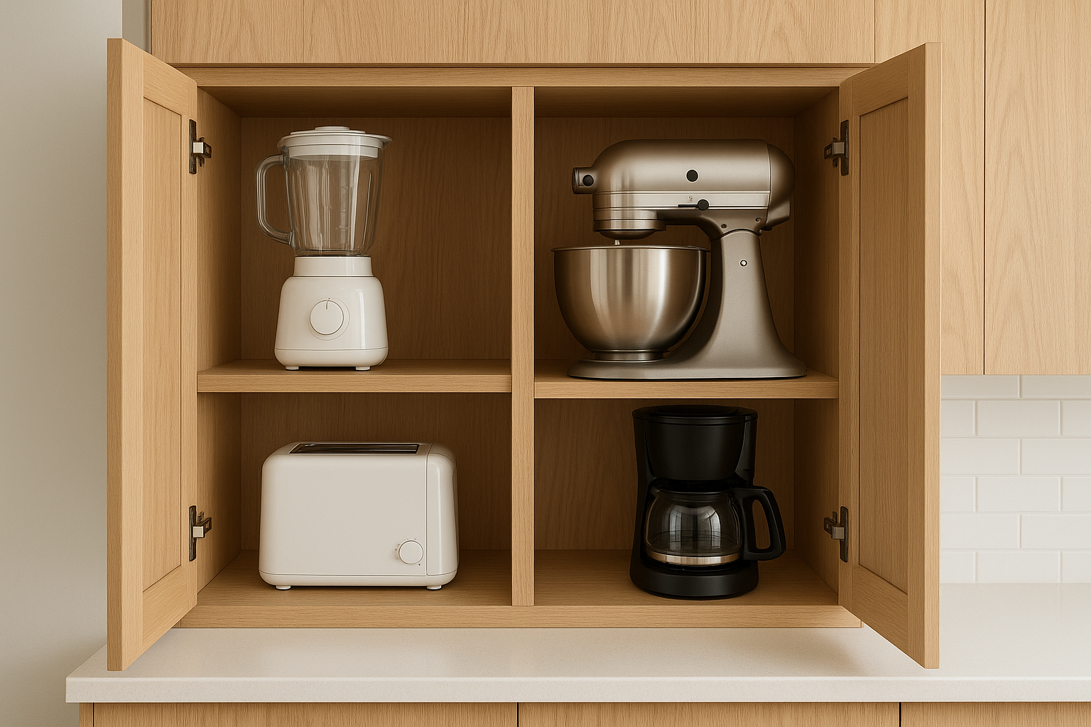 66 Creative Appliances Storage Ideas For Small Kitchens